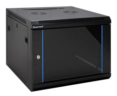 POWERTECH επιτοίχια καμπίνα rack 19" NETW-0038, 600 x 450 x 500mm, 9U