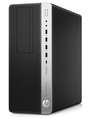 HP PC EliteDesk 800 G4 TWR, Refurbished Grade A Repainted, i5-8600T, 8/256GB SSD, DVD, FreeDOS