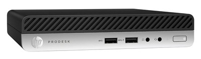 HP PC ProDesk 400 G3 Micro, Refurbished Grade A Repainted, i5-7500T, 8/128GB SSD, FreeDOS