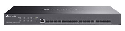 TP-LINK L2+ managed switch SX3016F, 16x 10Gbps SFP+ θύρες, V1.20
