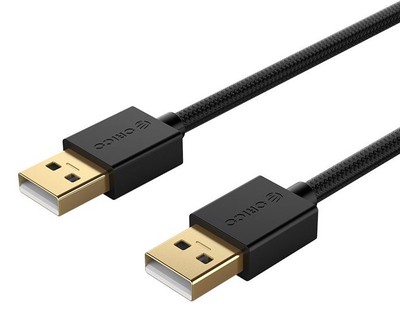 ORICO καλώδιο USB 2.0 U2-AA02, 480Mbps, 1.5m, μαύρο