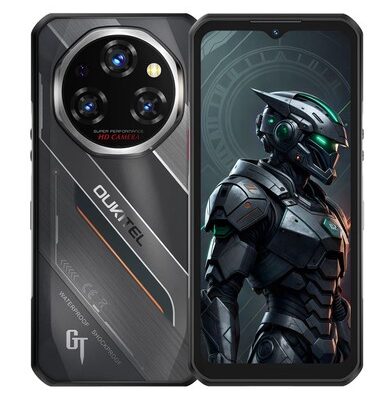 OUKITEL smartphone WP62, 6.6", 12/512GB, 5G, 11000mAh, IP68/IP69K/MIL-STD-810H, μαύρο