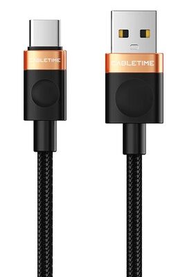 CABLETIME καλώδιο USB-C σε USB CT-AMCM2A, 2A, 480Mbps, 1m, μαύρο