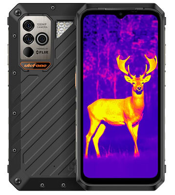 ULEFONE smartphone Power Armor 18T Ultra, 6.58", 12/512GB, 5G, 9600mAh, IP68/IP69K, μαύρο