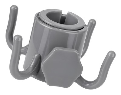 BRUNO κρεμάστρα ρούχων για ομπρέλα θαλάσσης BRN-0289, γκρι