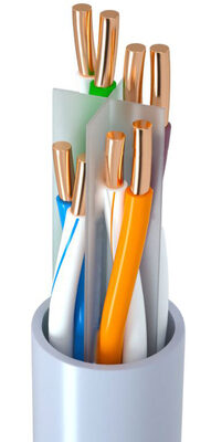 POWERTECH καλώδιο δικτύου CAB-N295, Cat 6 U/UTP, copper, 100m, γκρι