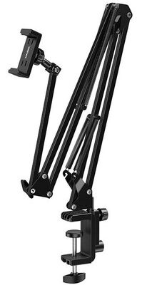 KAKUSIGA βάση γραφείου για smartphone KSC-1746 με βραχίονα, μαύρη