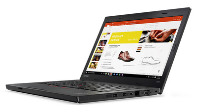 LENOVO Laptop ThinkPad L470, Refurbished Grade B, i5-6200U, 8/256GB SSD, 14", Cam, HD Graphics 520, FreeDOS