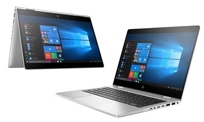 HP Laptop EliteBook x360 830 G6, Refurbished Grade A, i5-8265U, 8/128GB M.2, 13.3" Touchscreen, Cam, UHD Graphics 620, FreeDOS
