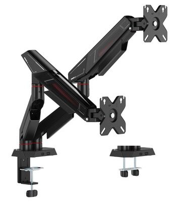 BRATECK βάση γραφείου για 2x οθόνες LDT114-C024, 17-35", έως 12kg