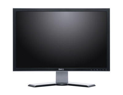 DELL used οθόνη 2407WFP LCD, 24" 1920x1200, VGA/DVI, Grade A