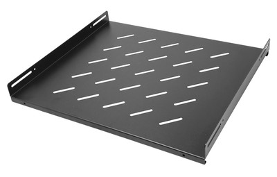 POWERTECH σταθερό ράφι για rack 19" NETW-0052, 1U, βάθος 420mm, μαύρο