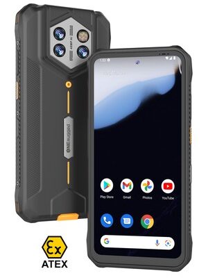 ONERUGGED smartphone P1, 6.56", 8/128GB, 5800mAh, IP68/MIL-STD 810H/Atex Zone 2, μαύρο