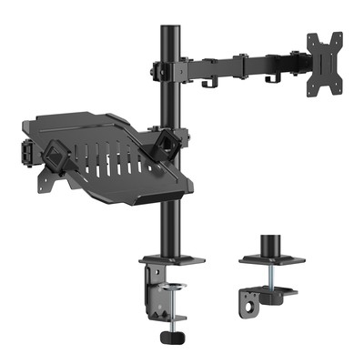 POWERTECH βάση γραφείου οθόνης & laptop PT-1569, 17-32", έως 10kg
