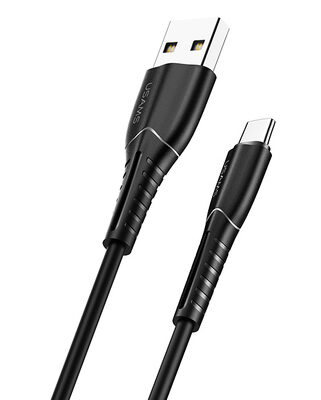 USAMS καλώδιο USB-C σε USB US-SJ366, 2A, 1m, μαύρο