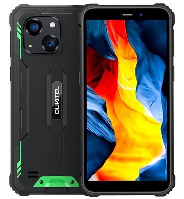 OUKITEL smartphone WP32, 6", 4/128GB, 6300mAh, IP68/IP69K/MIL-STD-810H, πράσινο