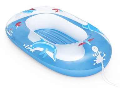 BESTWAY παιδική φουσκωτή βάρκα 34037, 102x69cm, Floatin Friends
