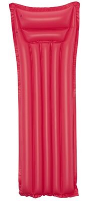 BESTWAY φουσκωτό στρώμα θαλάσσης 44007 με μαξιλάρι, 183x69cm, κόκκινο