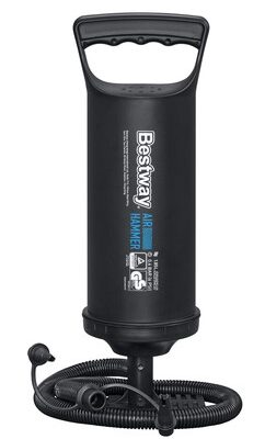 BESTWAY τρόμπα χειρός 62003, 1.85lt, 6PSI, μαύρη