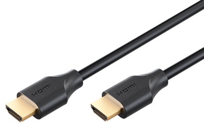 GOOBAY καλώδιο HDMI 2.2 80094, 16K/60Hz, 96 Gbps, 2m, μαύρο