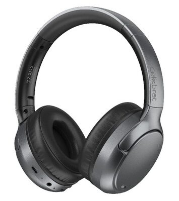 CELEBRAT headphones A41, ασύρματα & ενσύρματα, 40mm, 400mAh, ANC, μαύρα