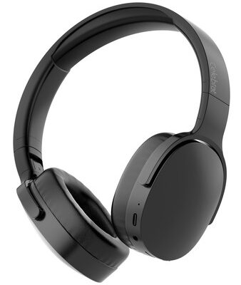 CELEBRAT headphones A45, ασύρματα & ενσύρματα, micro SD, 40mm, 250mAh, μαύρα