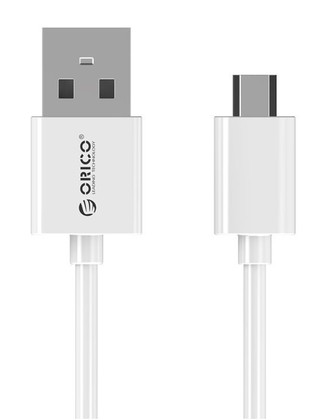 ORICO καλώδιο micro USB σε USB ADC-05, 3A, 480Mbps, 0.5m, λευκό