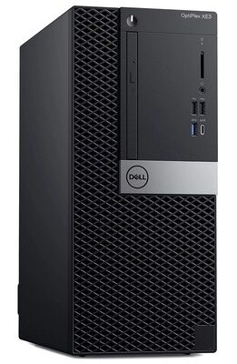 DELL PC OptiPlex XE3 MT, Refurbished Grade A Repainted, i5-8500, 8/256GB M.2, DVD, FreeDOS
