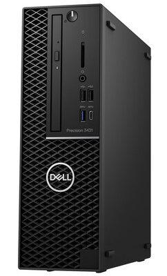 DELL PC Precision 3431 SFF, Refurbished Grade A Repainted, i5-9500, 8/256GB M.2, FreeDOS