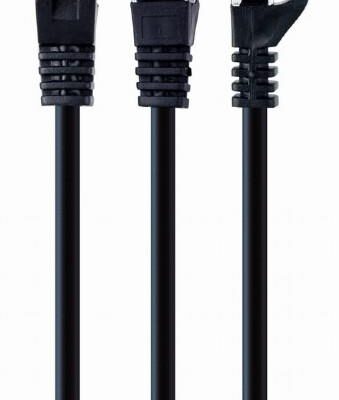 CABLEXPERT ΚΑΛΩΔΙΟ UTP CAT6 0.25m, ΜΑΥΡΟ