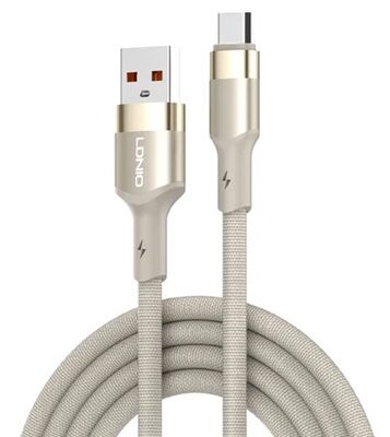 LDNIO καλώδιο USB-C σε USB LS352, 50W, 480Mbps, 2m, μπεζ