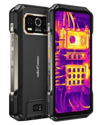 ULEFONE smartphone Armor 27T Pro Plus, 6.78", 12/256GB, 5G, 10600mAh, FLIR 3.5, IP68/IP69K, μαύρο