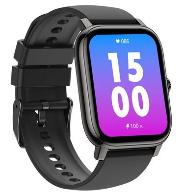 ZEBLAZE smartwatch Btalk Pro, heart rate, 1.91" TFT, μαύρο