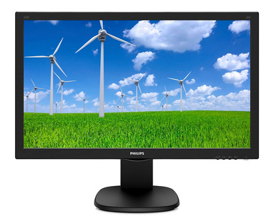 PHILIPS used οθόνη 243S5LJMB LED, 23.6", 1920x1080, VGA/DVI/HDMI/DisplayPort, Grade A