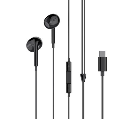XO EP74 ΑΚΟΥΣΤΙΚΑ HANDSFREE TYPE-C, ΜΑΥΡΟ