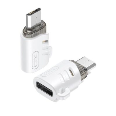 XO NB256H TYPE-C FEMALE TO MICRO MALE CONNECTOR, ΛΕΥΚΟ