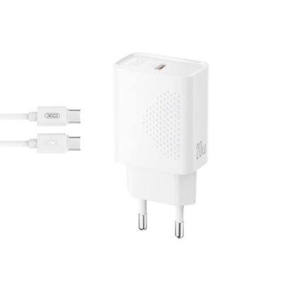 XO ΦΟΡΤΙΣΤΗΣ ΓΡΗΓΟΡΗΣ ΦΟΡΤΙΣΗΣ L160, 20W, ΜΕ ΚΑΛΩΔΙΟ TYPE-C, 1 ΘΥΡΑ