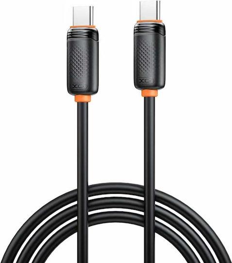 XO NB-Q302B, SHISHI SHUN SERIES, ΚΑΛΩΔΙΟ ΓΡΗΓΟΡΗΣ ΦΟΡΤΙΣΗΣ, TYPE-C ΣΕ LIGHTNING, 27W, 1m, ΜΑΥΡΟ