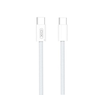XO NB-Q260A ΚΑΛΩΔΙΟ ΦΟΡΤΙΣΗΣ TYPE-C ΣΕ TYPE-C, 27W, 1M, ΛΕΥΚΟ