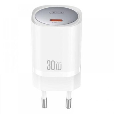 XO CE41, ΦΟΡΤΙΣΤΗΣ ΓΡΗΓΟΡΗΣ ΦΟΡΤΙΣΗΣ, 1 ΘΥΡΑ TYPE-C, 30W, ΛΕΥΚΟΣ
