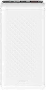 XO PB309, POWERBANK ΓΡΗΓΟΡΗΣ ΦΟΡΤΙΣΗΣ, 20000mAh, 22,5W, ΛΕΥΚΟ