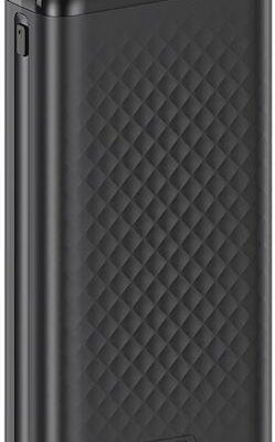XO PB309, POWERBANK ΓΡΗΓΟΡΗΣ ΦΟΡΤΙΣΗΣ, 20000mAh, 22,5W, ΜΑΥΡΟ
