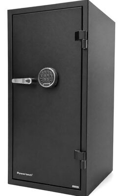 POWERTECH χρηματοκιβώτιο ασφαλείας PT-1582, ψηφιακό κλείδωμα, 98x48x52cm, 164kgs