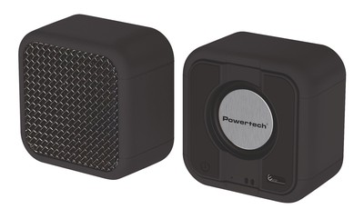 POWERTECH μίνι φορητό ηχείο PT-1626, μαγνητικό, 5W, Bluetooth, 400mAh, μαύρο