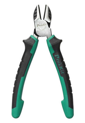 PROSKIT πλαγιοκόφτης 1PK-067DS, αντιολισθητικές λαβές, max Φ3.2mm, 165mm