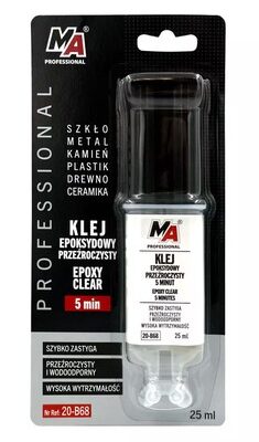MA PROFESSIONAL κόλλα 2 στοιχείων 20-B68, 25ml, διάφανη
