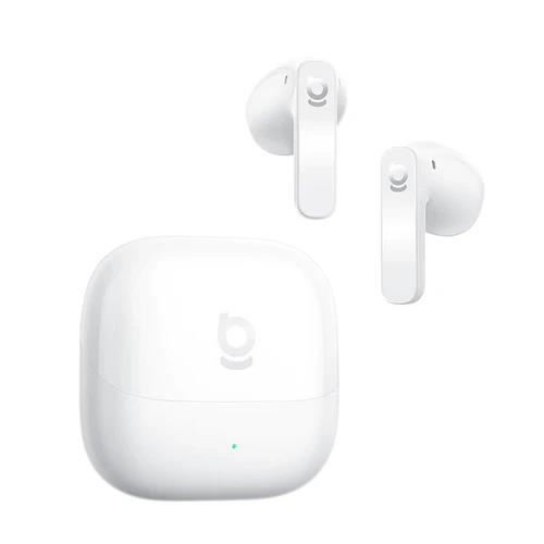 BASEUS BASS BS1 NC, ΑΣΥΡΜΑΤΑ SEMI IN EAR, TWS, ΛΕΥΚΑ