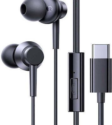 BASEUS ENCOK CZ11, ΕΝΣΥΡΜΑΤΑ ΑΚΟΥΣΤΙΚΑ, SEMI IN EAR, ΜΑΥΡΑ