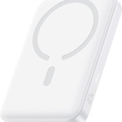 BASEUS ENERFILL FM11, ULTRA MINI ΜΑΓΝΗΤΙΚΟ POWERBANK, 10000MAh, 22.5W, ΜΕ ΚΑΛΩΔΙΟ TYPE-C, ΛΕΥΚΟ