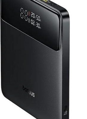 BASEUS H1, POWERBANK ΓΡΗΓΟΡΗΣ ΦΟΡΤΙΣΗΣ, 20000MAh, 100W, ΜΕ ΨΗΦΙΑΚΗ ΟΘΟΝΗ, ΜΑΥΡΟ